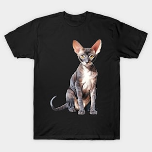 Cornish Rex Cat T-Shirt